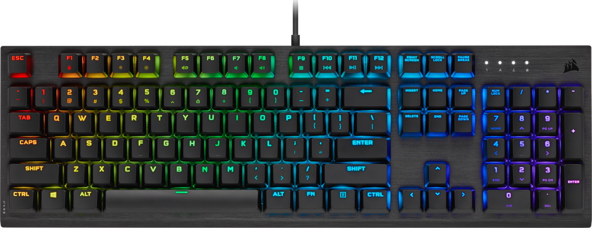 

Клавиатура Corsair K60 RGB PRO Low Profile (CH-910D018-RU) USB