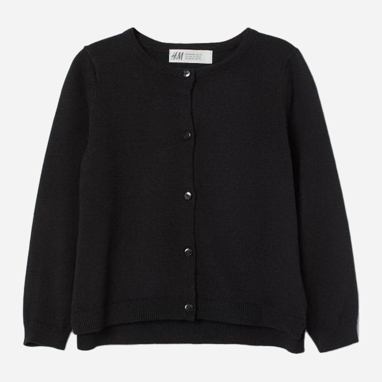 

Кардиган H&M 0739900 0 98-104 см Черный
