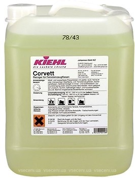 

Средство для глубокой чистки плитки из керамогранита Corvett KIEHL 10 л (J 25 09 10)