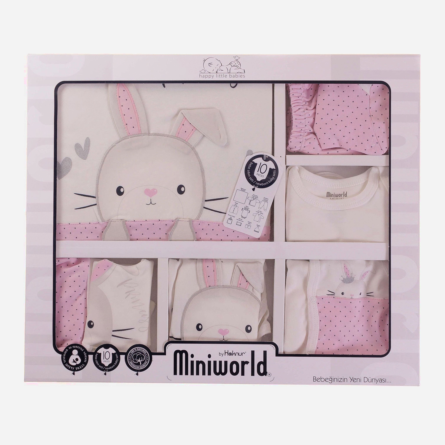 

Комплект 10 ед. MiniWorld 15475 62 см Розовый