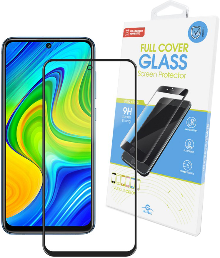 

Защитное стекло Global Full Glue для Xiaomi Redmi Note 9 Black