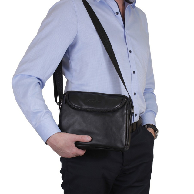 

Мужская кожаная сумка Luxury Leather Accessories 82826
