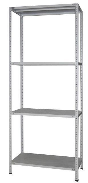 

Стеллаж полочный 2000х1500х600мм 4полки (200кг на полку) металлический крашенный на болтах ЭКОМ