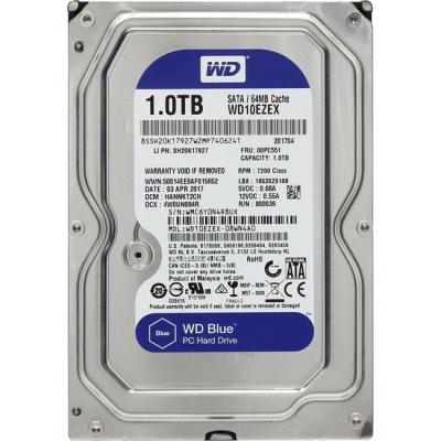 

Жесткий диск 3.5 1TB WD (#WD10EZEX-FR#)