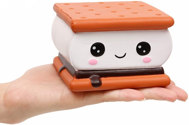 

Игрушка антистресс сквиш (Squishy) Печенье - Сэндвич коричневый