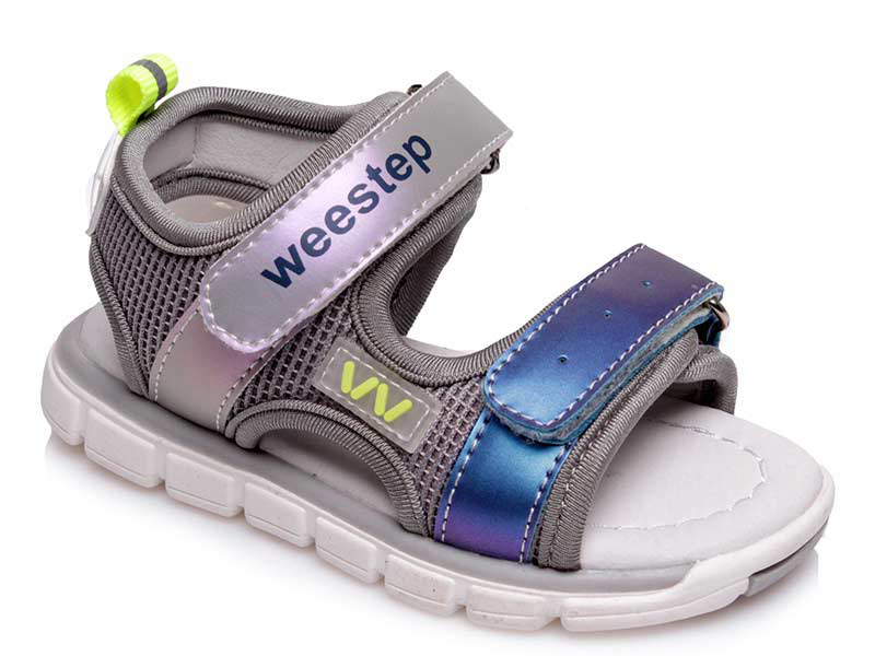 

Сандалии детские для мальчика Weestep 00-00003576 Серый р.21 (13,5 см.)