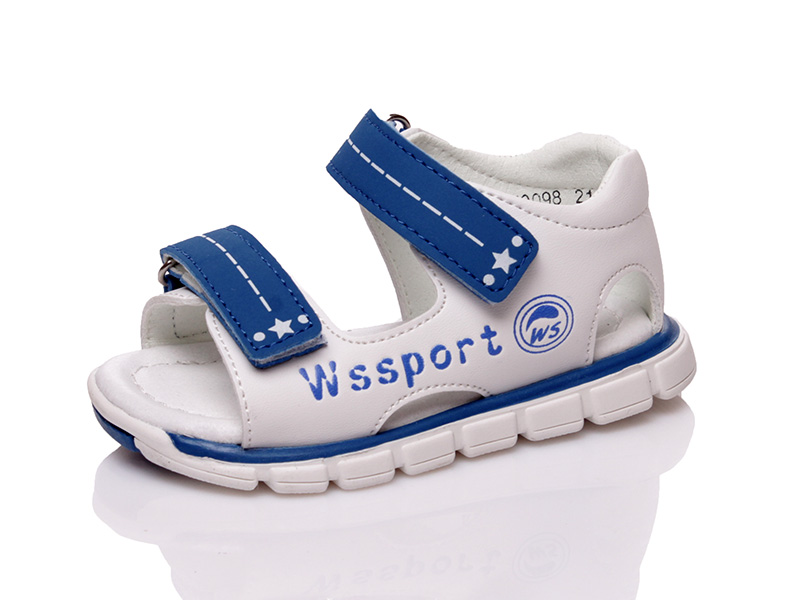 

Сандалии детские лето для мальчика Weestep 00-00007236 Белый р.21 (14 см.)