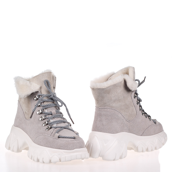 

Ботинки женские зима Allshoes 00-00005846 Бежевый р.38 (23,5 см.)