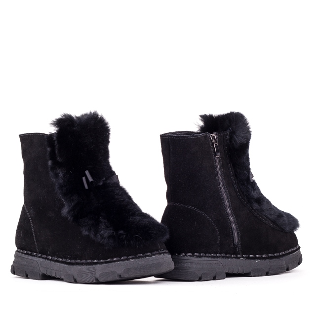 

Ботинки женские зима Allshoes 00-00005257 Черный р.38