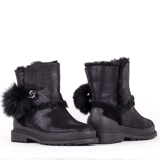 

Ботинки женские зима Allshoes 00-00005265 Черный р.39 (24,5 см.)