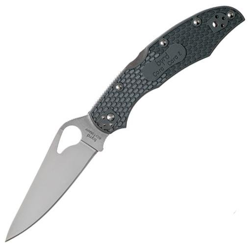 

Ніж складний Spyderco Byrd Cara Cara 2 сірий (BY03PGY2)