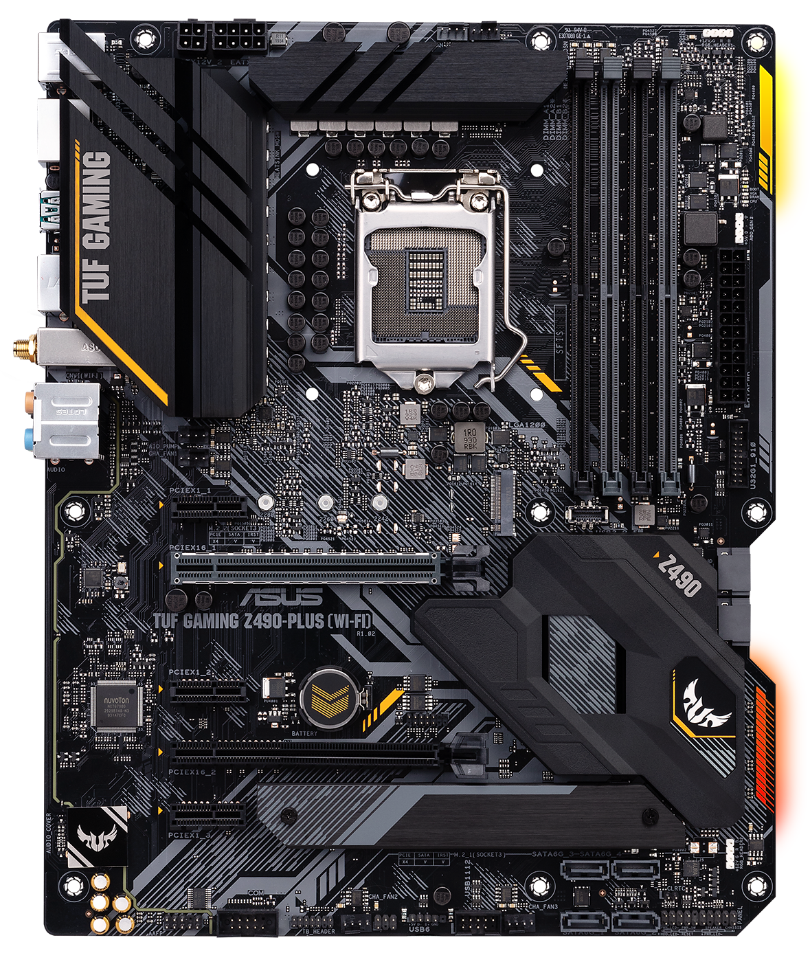 

Материнская плата Asus TUF Gaming Z490-Plus (Wi-Fi) (s1200, Intel Z490, PCI-Ex16)