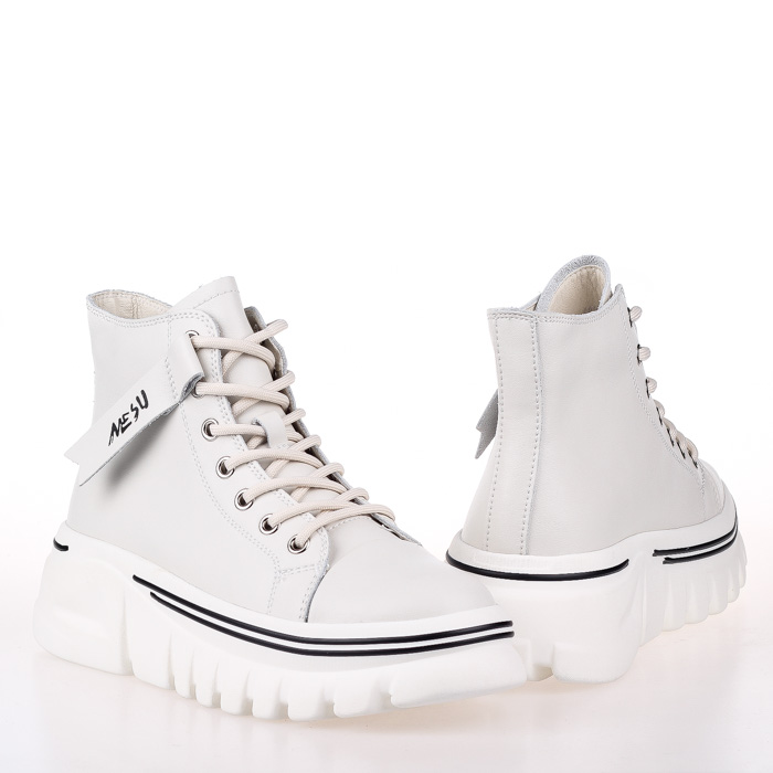 

Кеды женские деми Allshoes 00-00006266 Бежевый р.37 (23 см.)