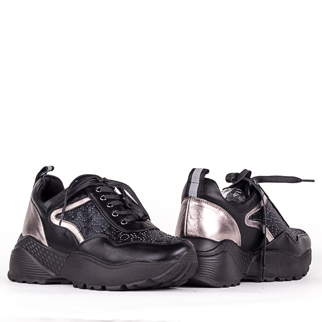 

Кроссовки женские деми Allshoes 00-00005275 Черный р.39 (24,5 см.)