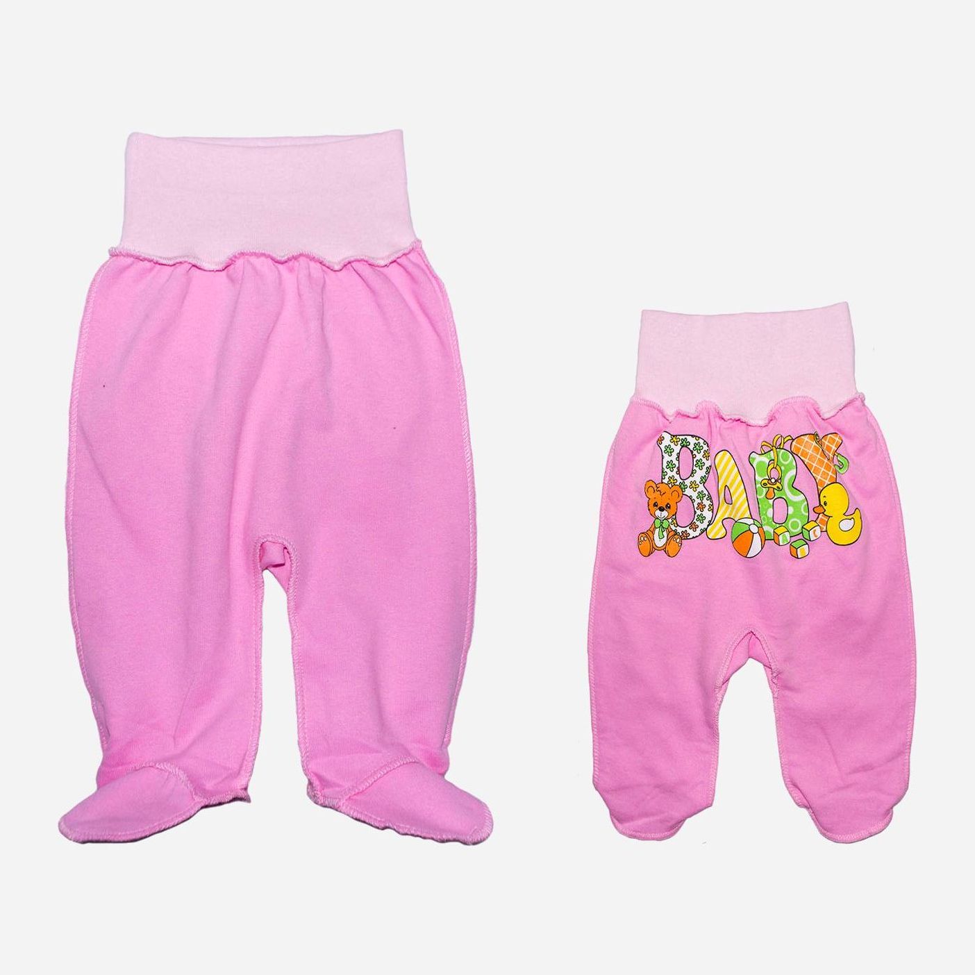 

Ползунки Малыш Style Baby ПЗ-05 50-56 см Розовые