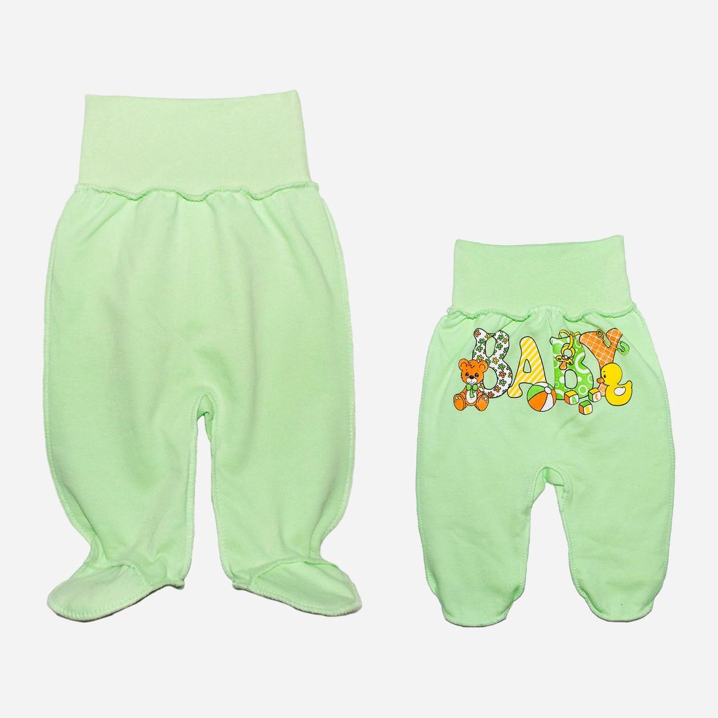 

Ползунки Малыш Style Baby ПЗ-05 50-56 см Салатовые