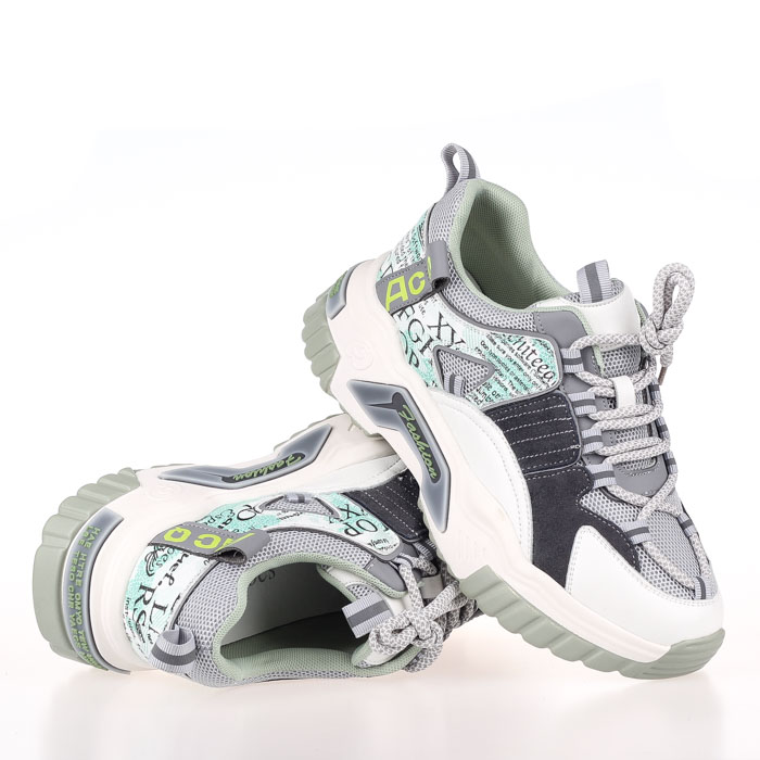 

Кроссовки женские деми Allshoes 00-00006109 Зеленый р.37