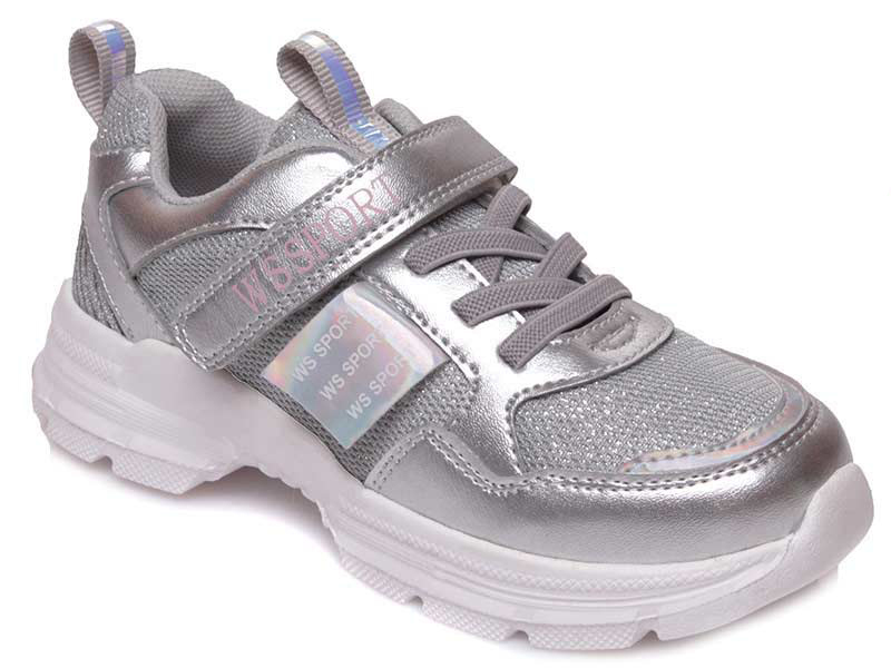 

Кроссовки детские для девочки Weestep 00-00003686 Серый р.30 (19,5 см.)
