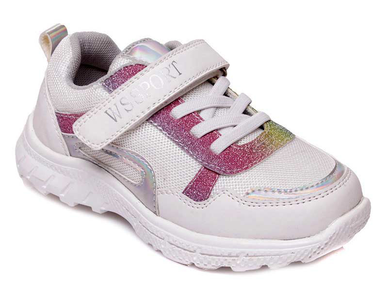 

Кроссовки детские для девочки Weestep 00-00003708 Белый р.30 (19,5 см.)