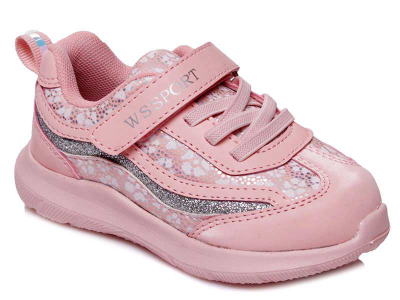 

Кроссовки детские для девочки Weestep 00-00003636 Розовый р.23 (14,5 см.)