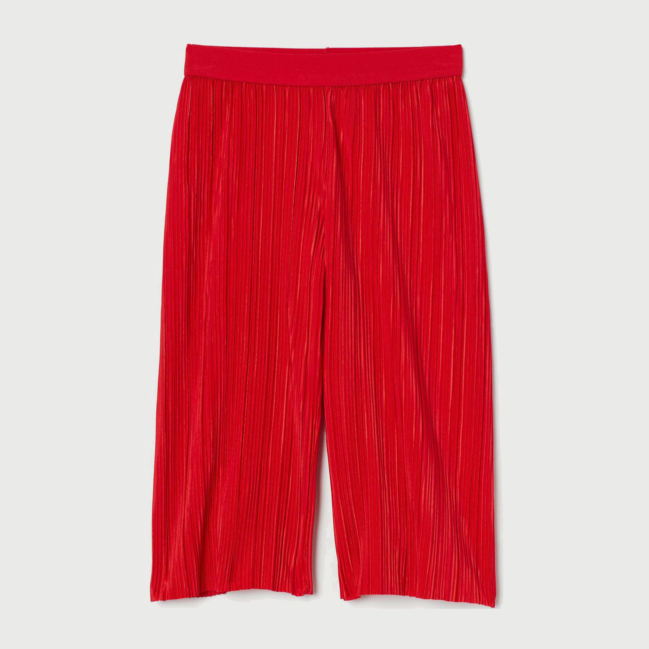 

Брюки-кюлоты H&M 1502-8520761 128 см Красные