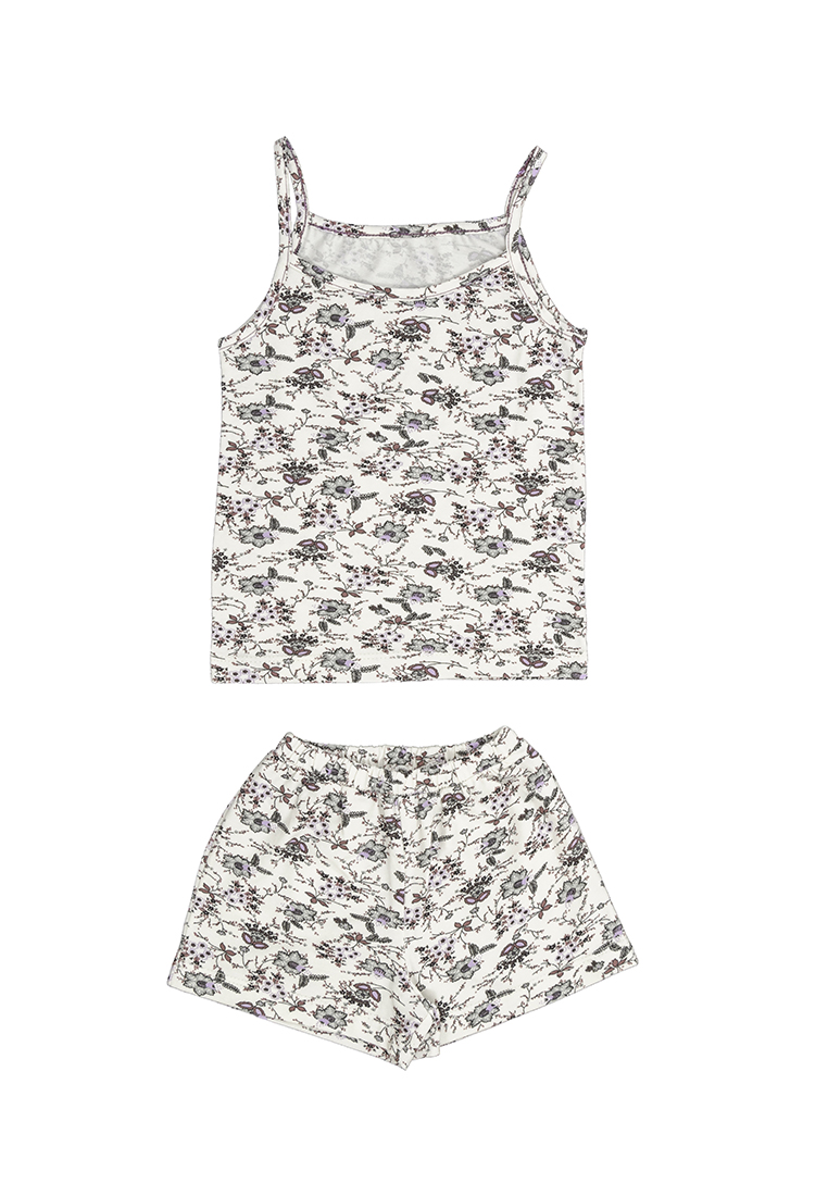 

Комплект майка шорты N.EL. 476-18 р56 98см молочный 54380