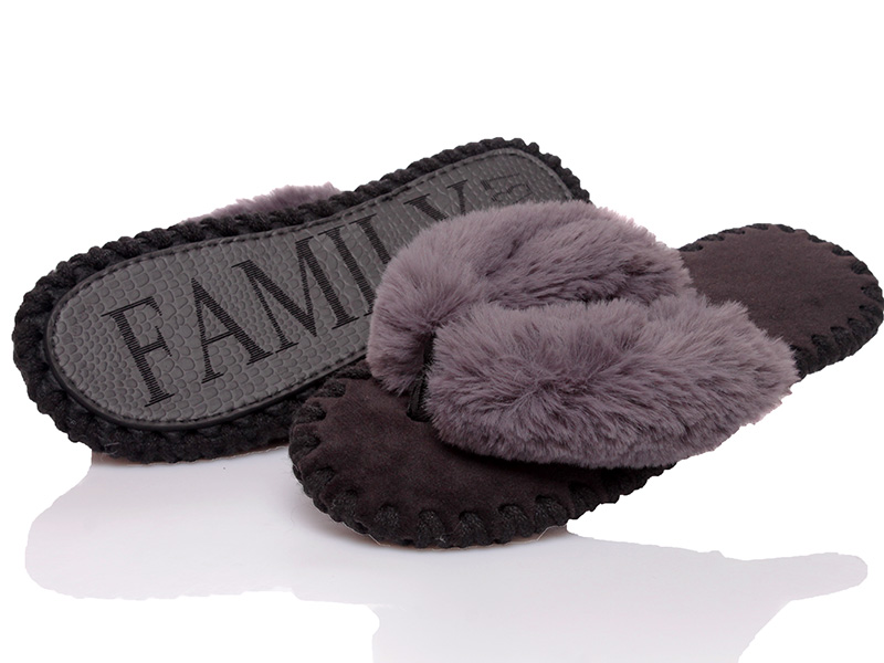 

Тапочки женские деми Family 00-00007308 Серый р.40 (25,6 см.)