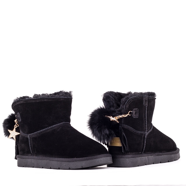 

Угги женские зима Allshoes 00-00005243 Черный р.36 (22,5 см.)