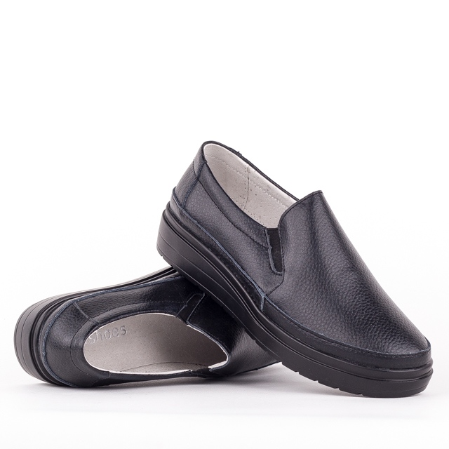 

Мокасины женские деми Allshoes 00-00005200 Черный р.37 (23,5 см.)