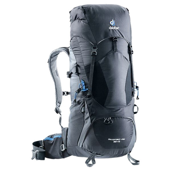 

Рюкзак Deuter Aircontact Lite 32+5 колір 7403 black-graphite (4340118 7403)