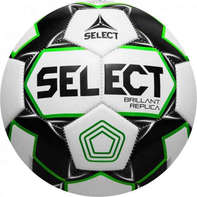 

Мяч футбол №5 SELECT BRILLANT REPLICA Ukraine бело-серый /011/