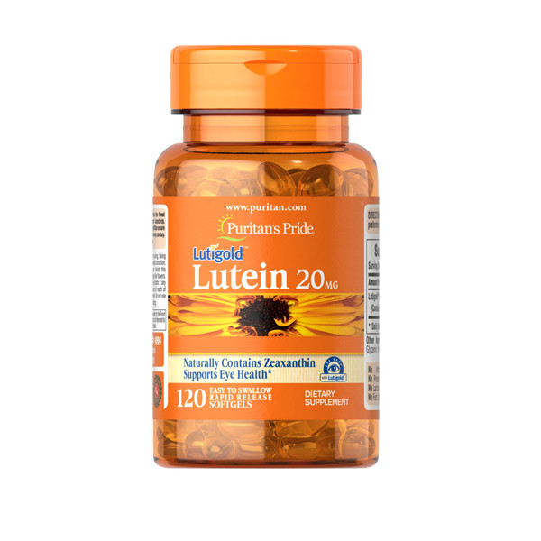 

Витамины Puritan's Pride Lutein with Zeaxanthin 20 мг 120 капсул
