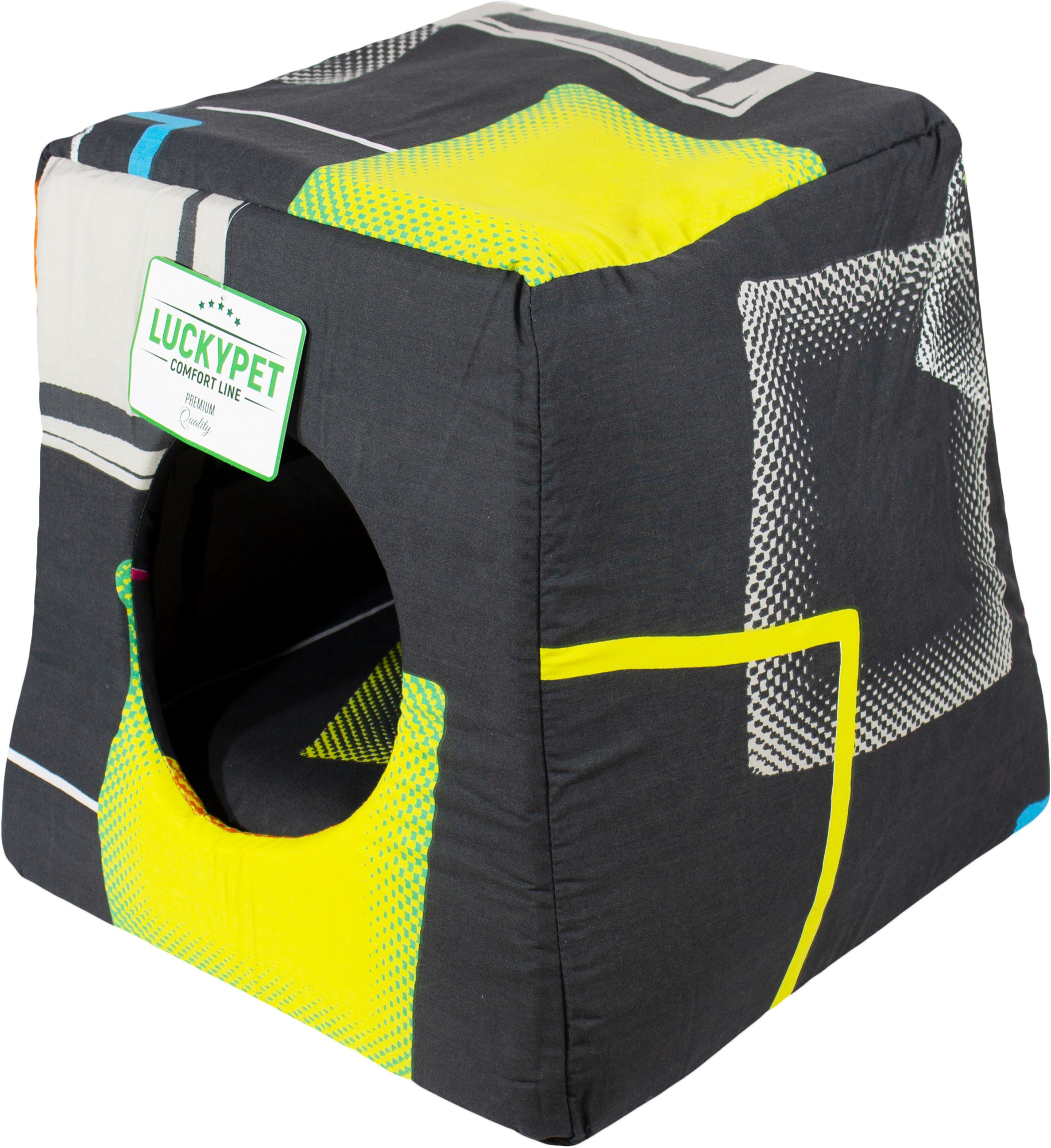 

Домик для собак и кошек Lucky Pet Марс №1 36 x 36 x 36 см Геометрия