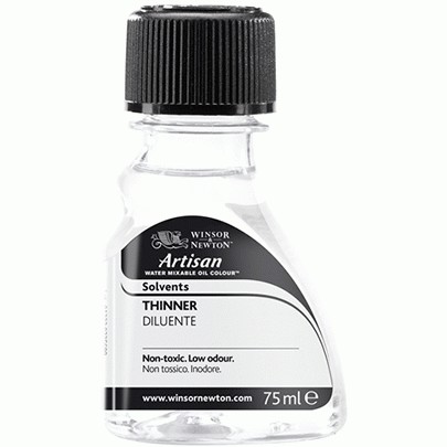 

Растворитель для водорастворимых масляных красок Winsor&Newton Artisan Water Mixable Thinner, 75 мл