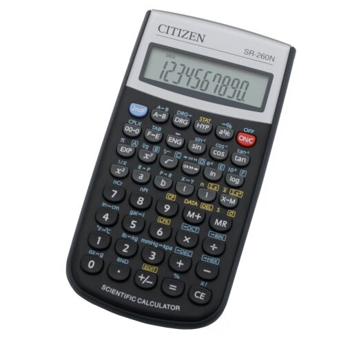 

Калькулятор Citizen SR-260N Черный (23744)