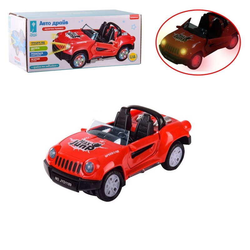 

Машинка игрушечная музыкальная A-Toys интерактивная (PL-721-56)