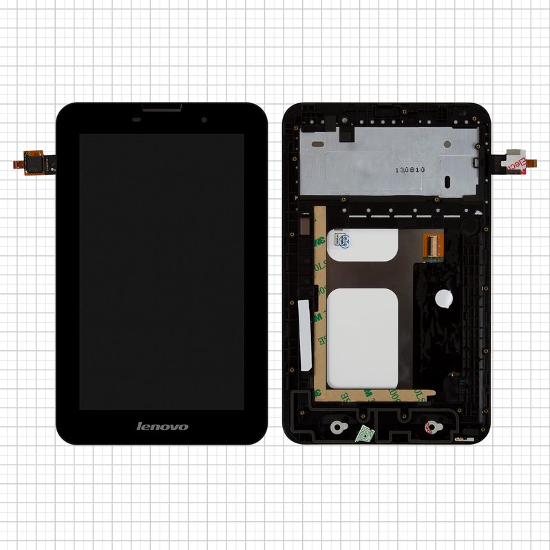 

Дисплей Lenovo A3000 IdeaTab с сенсором черный и рамкой