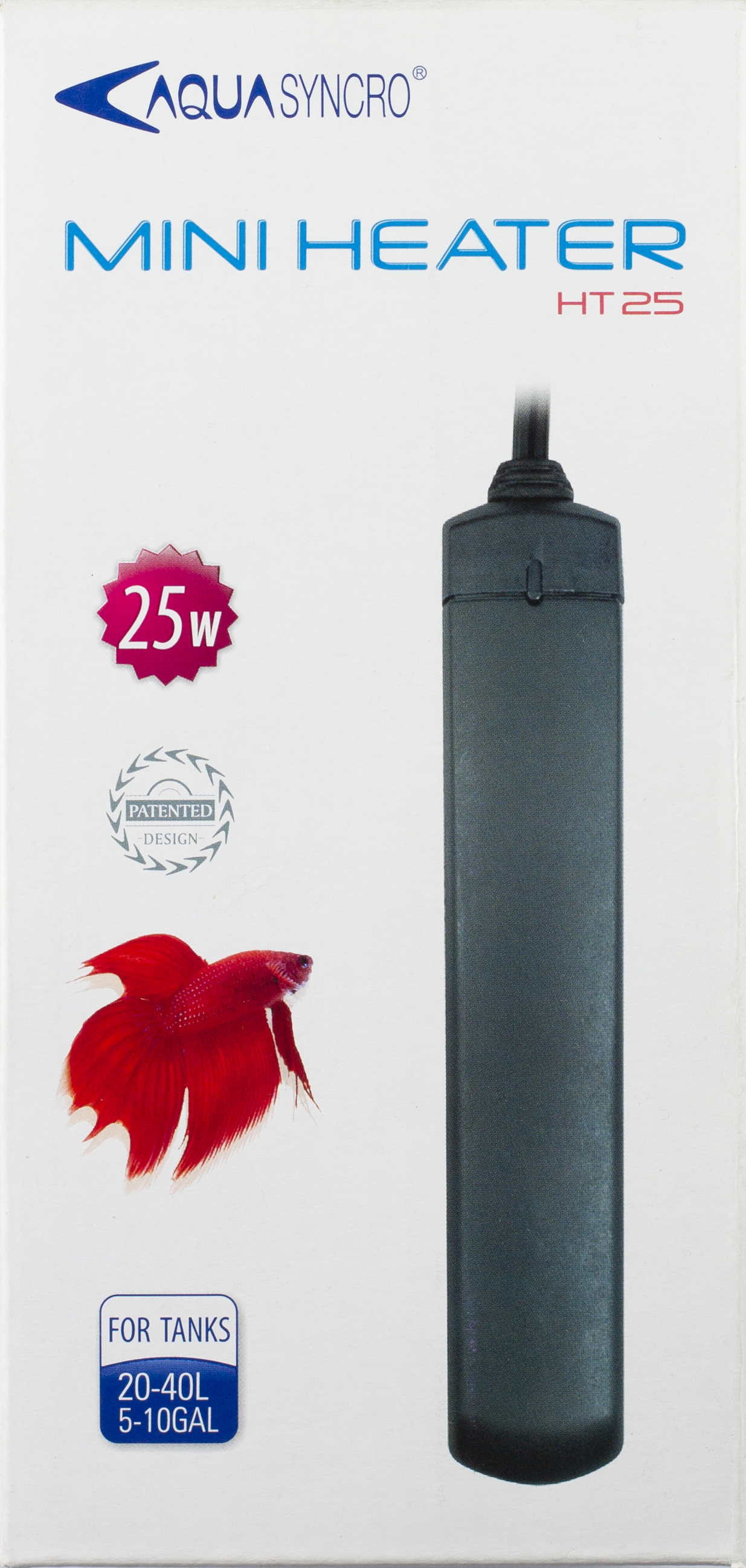 

Нагреватель Resun Mini heater HT-25 для аквариума до 25 л и террариумов