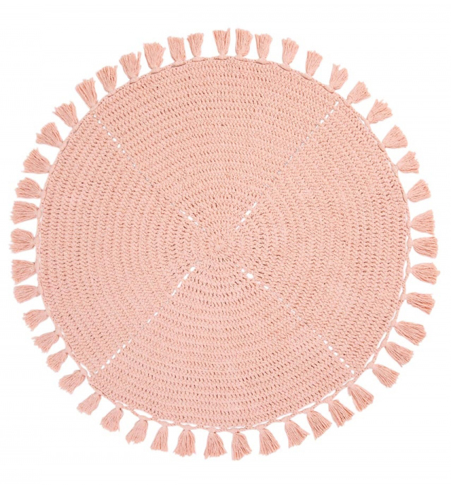 

Коврик Irya Olita pink розовый 100х100 (svt-2000022242875)