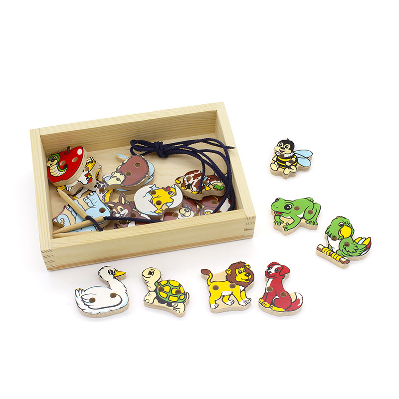 

Шнуровка Животные 1033-2 Lam Toys 20 деталей