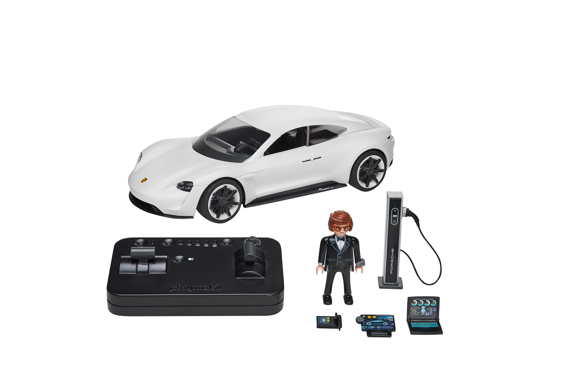 

Ігровий набір Playmobil Porsche Mission E (70078), (Білий+Чорний)