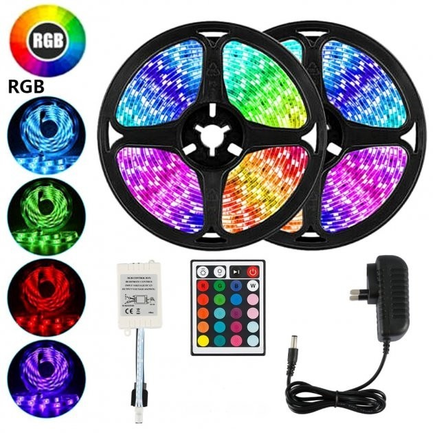 

Лента светодиодная LED RGB 5м IP68 в комплекте