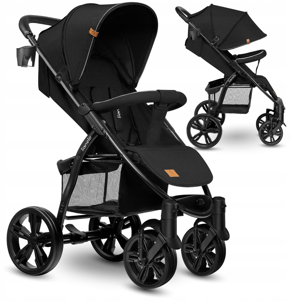 

Прогулочная коляска Lionelo ANNET Plus BLACK CARBON