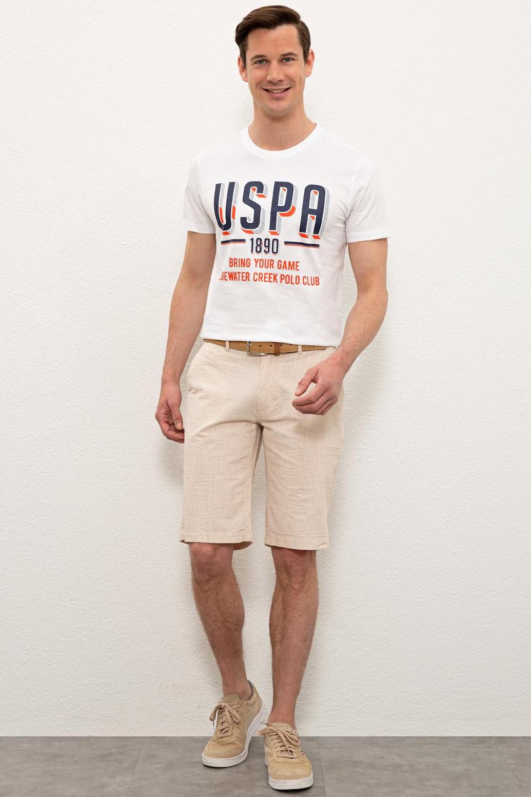 

Капри мужские U.S. Polo Assn. Бежевый xxl (980546 VR085)