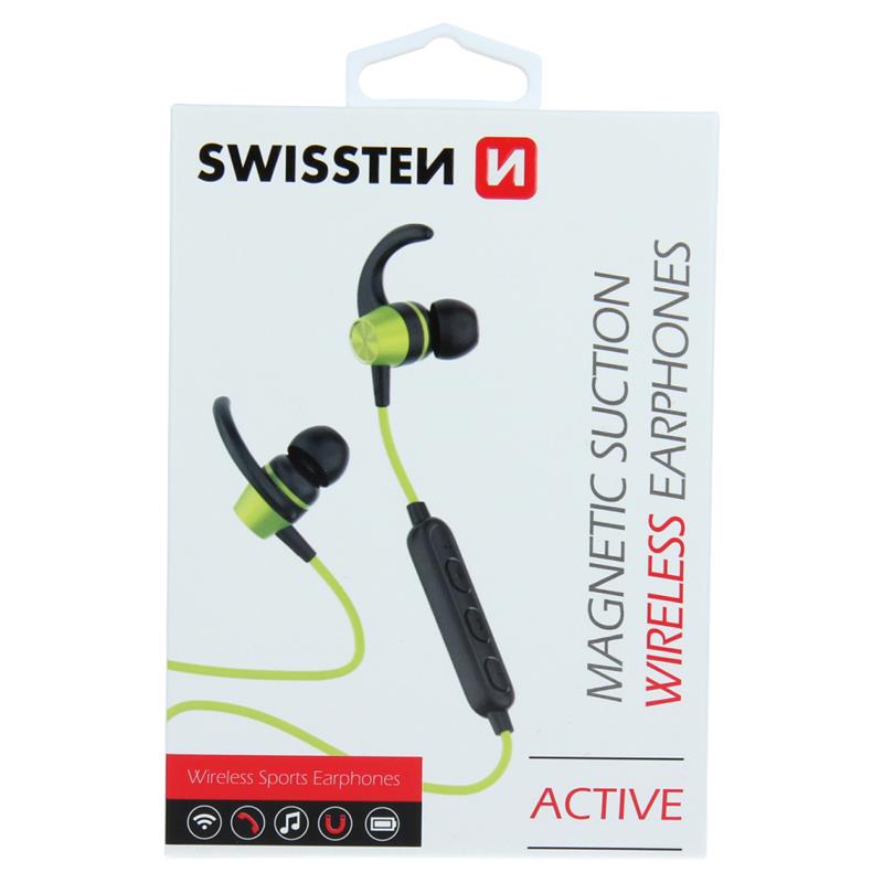 

Навушники BLUETOOTH EARPHONES SWISSTEN ACTIVE LIME 51105092 (bc-370047)