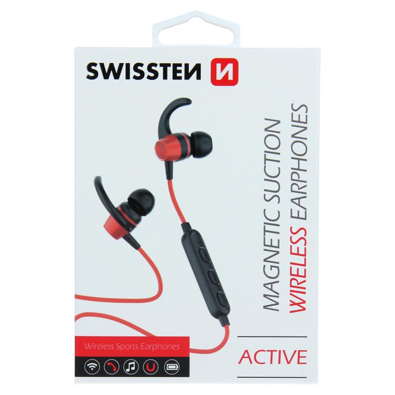 

Навушники BLUETOOTH EARPHONES SWISSTEN ACTIVE RED 51105091 (bc-370039)