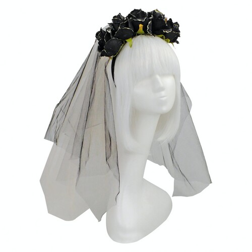 

Обруч Black Roses Pintada SETA Decor 20-853BLK