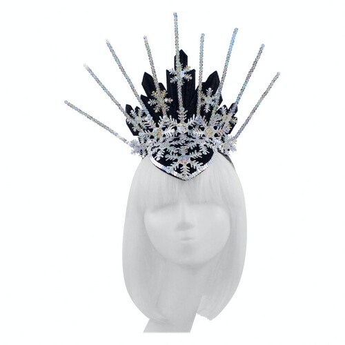 

Обруч Ice Queen SETA Decor 19-1031BLK-SL