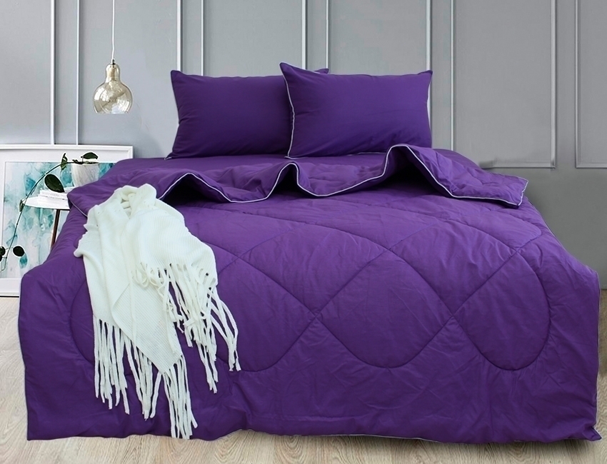 

Набор постельного белья (Sunset Purple) Евро TAG tekstil Фиолетовый