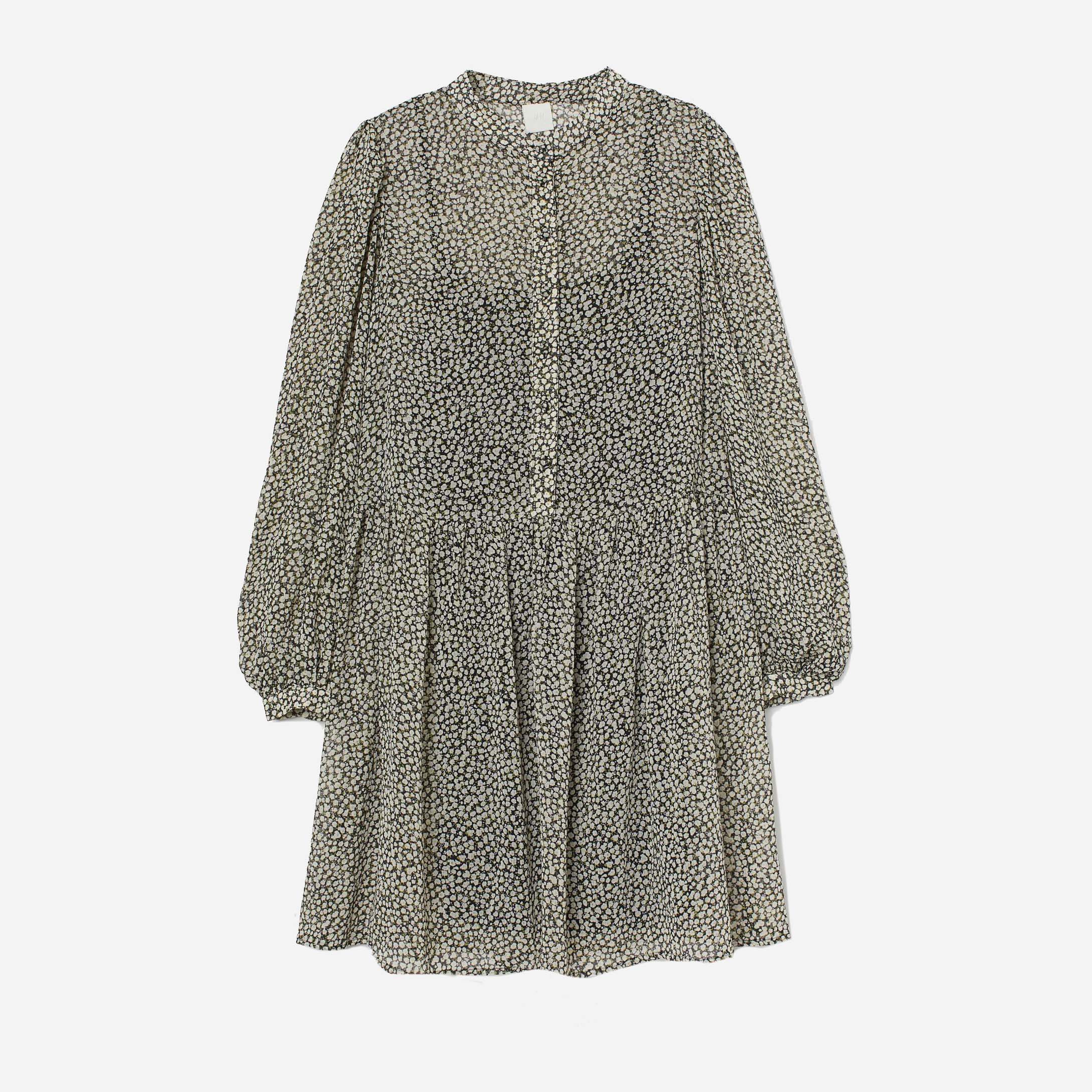 

Платье H& 9399883abr  Черное с белым, Платье H&M 9399883abr M Черное с белым